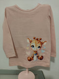 camiseta manga larga jirafa