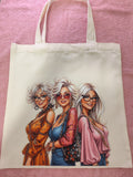 tote bag señoras divas
