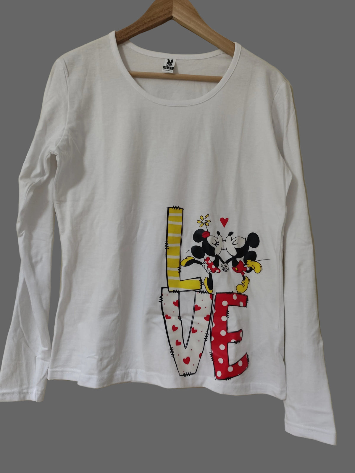 camiseta manga larga mujer