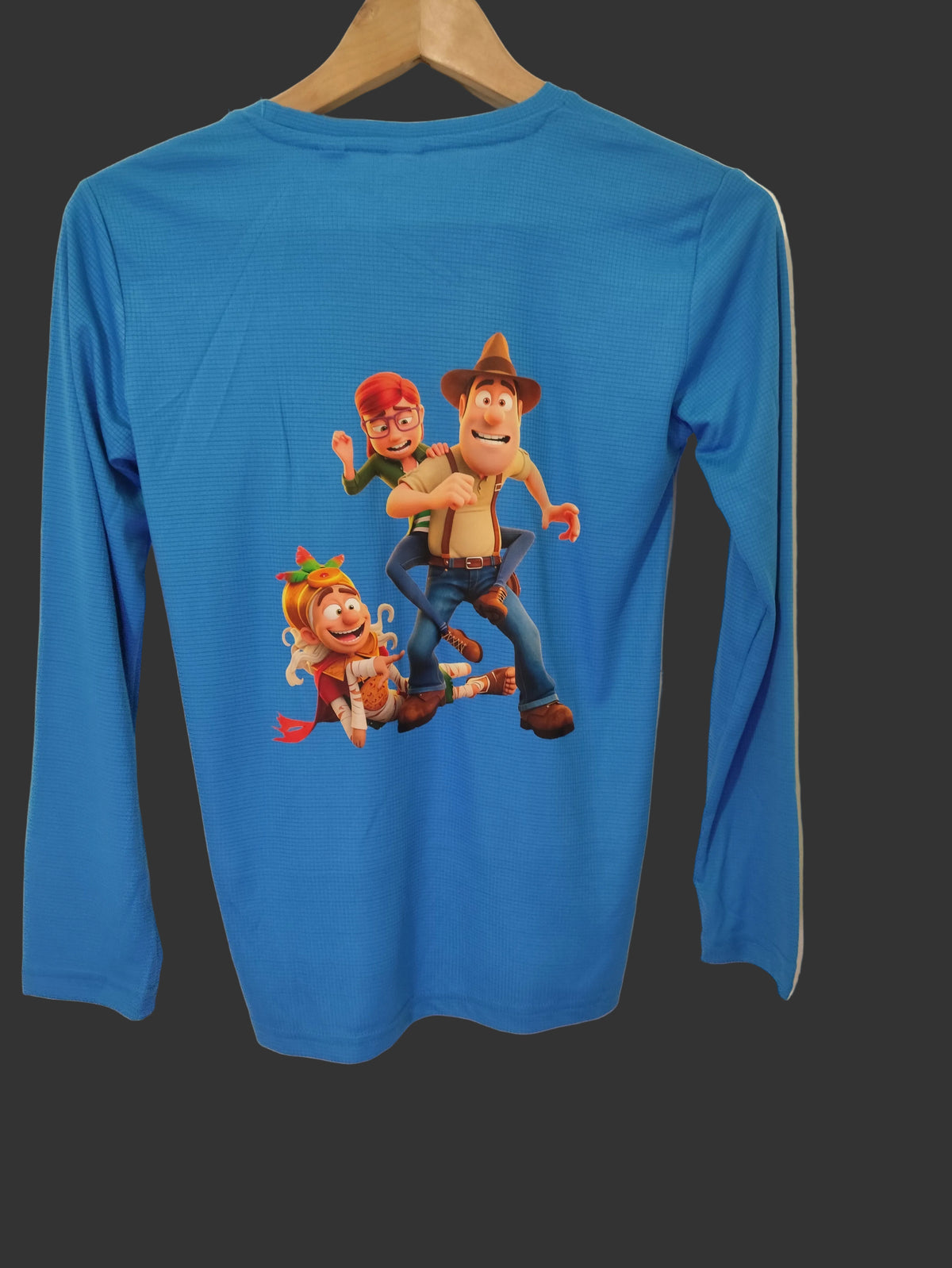 Camiseta Tadeo Jones manga larga azul